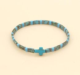 Charm Bracelets Go2BoHo Miyuki Tila Beads Bracelet Fashion Jewellery Accessories 2021 Trend Blue Luxury Gifts For Women4395960