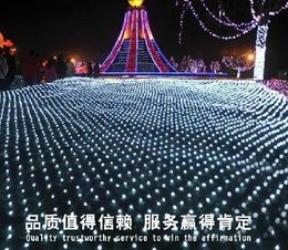 Strings 10M * 8M 2000 LED net light net light Courtyard park landscape lights Waterproof curtain lights LED lights series