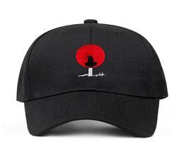 Uchiha Itachi Dad Hat 100% Cotton Anime Japanese Uchiha Sasuke Logo Embroidery Baseball Caps Snapback Hat2987688