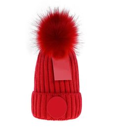 Designer Canada beanies Skull Caps Fashion Fax Fur Pom Beanie Breathable Keep Warm Cashmere Hat for Man Woman Highquality elastic1895766