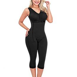 Shapewear For Women Tummy Control Full Body Shaper Butt Lifter Thigh Slimmer Bodysuit Side Zipper Breast Support Long 231225