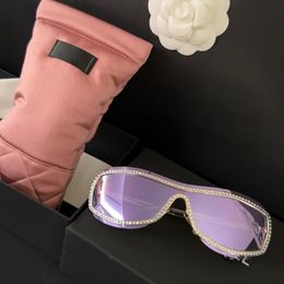 Óculos de sol femininos de luxo, óculos de sol grandes, designer de moda, armação de metal, resistente a UV400, óculos de proteção ao ar livre, espelhos decorativos A71556