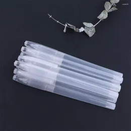 Clear Plastic School Supplies Students Office Stationery Gel Pen Shell Cover Ballpoint