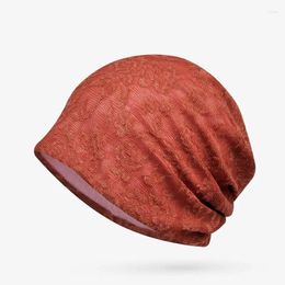 Berets Spring And Summer Thin Men's Outdoor Sports Windproof Hat Casual Fashion Hedging Cap Youth Hollow Beanie For Women