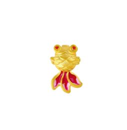 Jewellery Full gold small goldfish pendant fashionable and versatile creative Modelling for lovers51319404401704