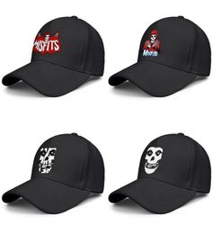 Danzig Designs Misfits Fiend Skull black mens and women baseball cap design designer golf cool fitted custom unique classic hats G4380977