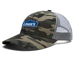 Fashion Lowe039s Racing Logo Unisex Baseball Cap Fitted Stylish Trucke Hats Blue Home Improvement home improvement company logo9742915