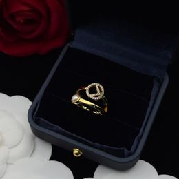 designers F letter women rings High Quality Designer Design Titanium Band Rings Classic Jewellery Fashion Ladies Rings Holiday Gifts CHD23122610