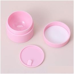 Cream Jar Wholesale Empty Cosmetic Jar Mini Face Cream Plastic Sample Bottles Travel Container Makeup Drop Delivery Office S Dhgarden Dhyv4