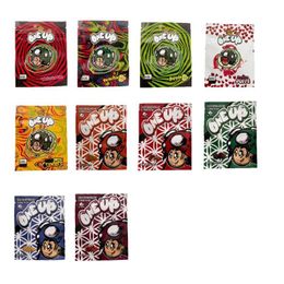 Customise Empty Oneup Mushroom packaging bag empty mylar bags with zipper pouch Hdhcm Mmuej