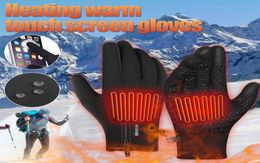 Five Fingers Gloves Man Touch Screen Ski Outdoor Waterproof NonSlip Fishing Women Windproof Sport Men Riding 2022 Winter WarmFive3573825