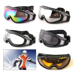 Protective Dustproof Lens Frame Outdoor Sports Children Ski Goggles Kid Eyewear Glasses Snowboard Moto Cycling 231226
