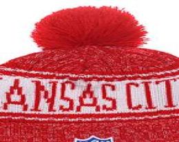 2019 Unisex Autumn Winter hat Sport Knit Hat Custom Knitted Cap Sideline Cold Weather Knit hat Warm KANSAS CITY Beanie KC Skull Ca3607808