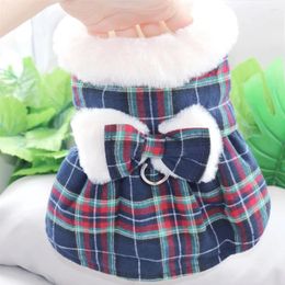 Dog Apparel Puppy Sweater Autumn Winter Cat Warm Desinger Clothes Cute Plaid Vest Small Fashion Harness Dachshund Chihuahua Poodle