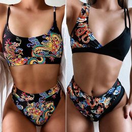 Yüzme Tasarımcısı Tiktok Sıcak Brezilyalı Gençlik Kız Mayo Seksi Vintage Mayo Bikini Set Teşhalleri Top Beach Party Retro Mayo Takım Mater