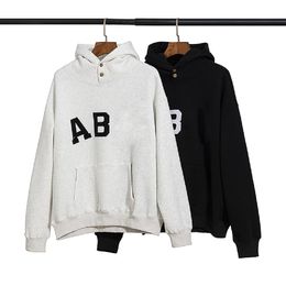 Men's hoodies designer Sweatshirts winter hooded long sleeved hoodie unisex letter embroidery street trend sports and leisure