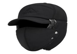 Men Hat Snapback Baseball Caps Winter Warm Thick Sun Protection Beach Bucket Fashion Visor Foldable Floppy Portable Travel Camping2469521