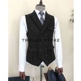 Men's Suit Vest Male Clothes Cufflinks Steampunk Elegant Suits Man Dress Vests Formal Gilet Working Mens Sleeveless Waistcoat