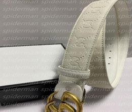 Fashion Stripe Pattern Big Buckle Men Designer Belts European Style G waistbands High Quality Real Leather Women Belt 028654632