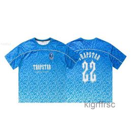 Men's T-shirts Trapstar London T-shirt Short Sleeve 1 Football t Shirt Men Women Eu Size Haikyuu Parkas Stranger Things Tidal Flow Design 668ess 71M4