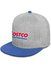 Costco Whole Original logo warehouse online shopping Unisex Flat Brim Baseball Cap Styles Team Trucker Hats flash gold it3318202