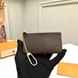 Womens Key Wallets Men Designer Fashion Coin High Quality Purse Women Card Holder Genuine Leather Zipper Bag Accessoires M62650 Wa246u