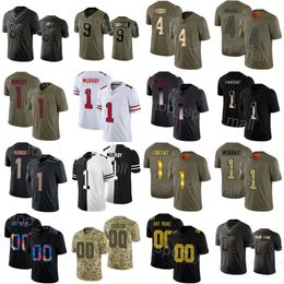 Men Football 70 Paris Johnson Jr Jersey 1 Kyler Murray 83 Greg Dortch 6 James Conner 2 Marquise Brown 30 Keaontay Ingram 23 Corey Clement 4 Rondale Moore Team HongQue