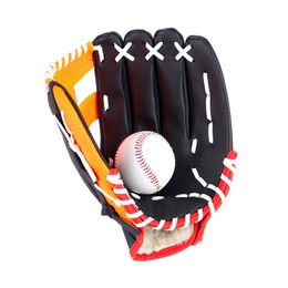 Baseball Glove Right Hand Throwing Catcher Softball Training Practice Equipment Left for Kids Teenagers Adults 231225