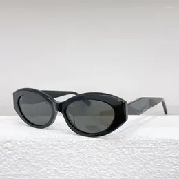 Sunglasses Vintage Original Box Women Acetate Square Glasse Retro Colored Cat Eye Sunglases Aesthetic Trendy Sun Glasses