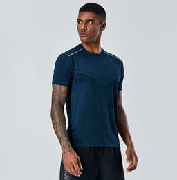LL Outdoor Men's Sport T Shirt Mens Quick Dry Sweat-wicking Camo Short Top Men Wrokout Sleeve 852