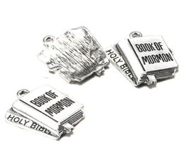 100pcslot Silver 2732mm silver tone Diary Storybook books Charm For Jewelry Making Necklace pendants whole3333058