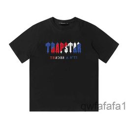 Designer Mens Trapstars Tracksuits Trapstar t Shirt Short Sleeve Print Black London Streetwear Shirts Style Colour Letter Men Women Fashion T-shirts UHFS