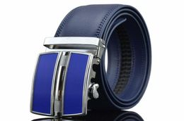 Designer Belts Men High Quality Genuine Leather Belt Mens Belts Luxury Ceinture Homme Luxe Marque Blue Automatic Kemer8026886