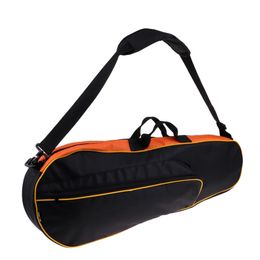 Waterproof Tennis Badminton Bag Squash Rackets Racquets Carrying Case with Pockets can Hold 6 and Ball 231225