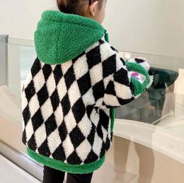 Girls Jacket Fleece Thickness Kids Coats Children Outerewear Winter Autumn 22-104 231225
