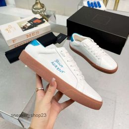 Yslhoes Designer Shoes Fashion Sneaker Trainer Couple Sports Trendy Shipped with High-quality One-to-one Full Leather Inside Outside Saint C1DO