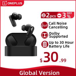 Earphones Global Version Oneplus Buds N Nord TWS Earphone Bluetooth 5.2 Dual AI Noise Cancelling Wireless Headphone IP55 For Oneplus 10Pro