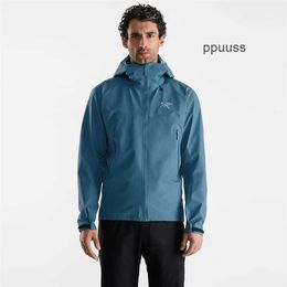 Men's Designer Activewear Arcterys Hoodie Jacket Coats Archaeopteryx BETA LIGHT Breathable Lightweight Windproof Waterproof Hard Shell Sprinkler BQLA