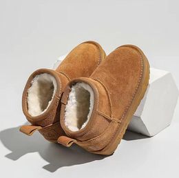 Детские зимние сапоги для мальчиков и девочек. Детские зимние сапоги. Обувь из овчины с натуральным мехом. Детская австралийская обувь из натуральной кожи.