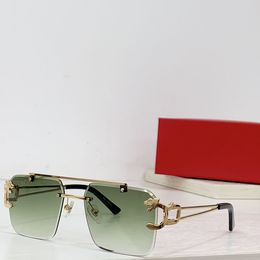 Men Sunglasses For Women Latest Selling Fashion Sun Glasses Mens Sunglass Gafas De Sol Glass UV400 Lens With Random Matching BOX CT0382