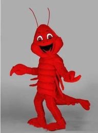 Costumes 2019 Factory Customised red lobster mascot costumes halloween costumes for adults animal mascot costume festival fancy dress free