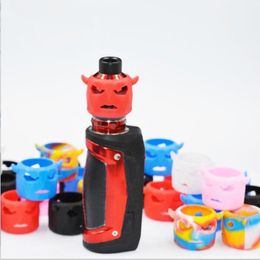 Cartoon Silicone Case Decorative Protection Non-slip Bottles Band Ring For Bulb Bubble Glass Tube Tank Cover Protective Atomizer