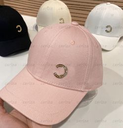 Fashion Circle Sequin Letters Designer Hat Luxury Sport Caps Casual Baseball Cap For Women Mens Casquette Hats Womens Beanie 5 Col7011090