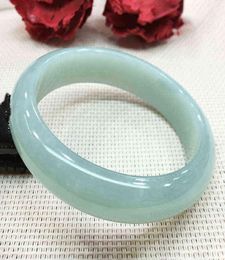 Myanmar Round Bracelet Natural Jade Ice Jade bangle Small Jewelry Light Green Fashion Accessories Lucky Stone Gift for Mother X2207176964