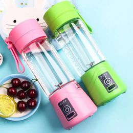 Tools 4 Colours Mini Juicer Tools Portable Multifunction USB Charging Juices Cups Fruit Electric Juice Stirring Cup Household Kitchen BH2