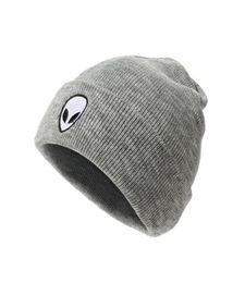 Skull Caps European and American Style Alien Embroidery Street l Knitted Autumn Winter Outdoor Ghost Head Warm Wool Hat24165663730055