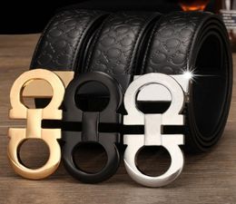 Luxury belts designer belts for men 3 Colour buckle belt male chastity belts top fashion mens leather belt whole2104149