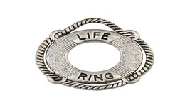 100Pcslot Antique silver LIFE RING Charm Pendants For Jewelry Making Bracelet Necklace DIY Accessories 218x235mm A4189718037