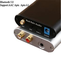 Connectors Lossless Hifi Qcc3008 Aptx Aac Bluetooth 5.0 Wireless Audio Receiver Adapter 3.5m Headphone Rca Output