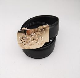 Designer belt brand round dragon buckle head leather belt men and women fashion luxury waiting belt good quality3048709